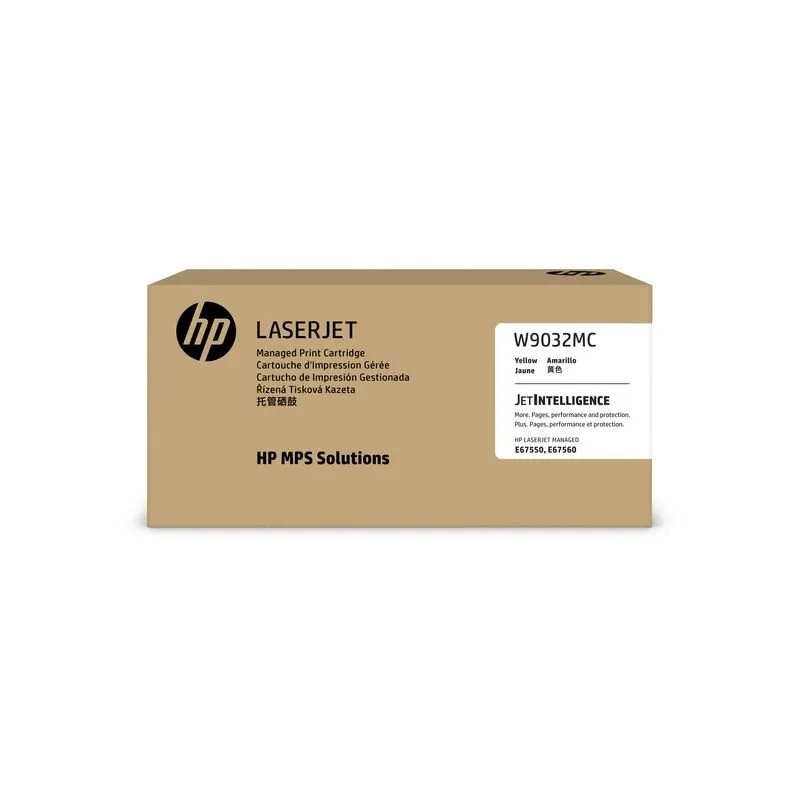 TONER HP W9032MC CTRCT E67550/60 AMARELO